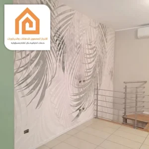 تركيب ورق جدران عالي الجودة في جدة